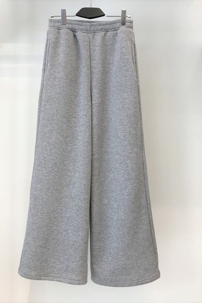 Palazzo Sweat Coord - Grey Marl