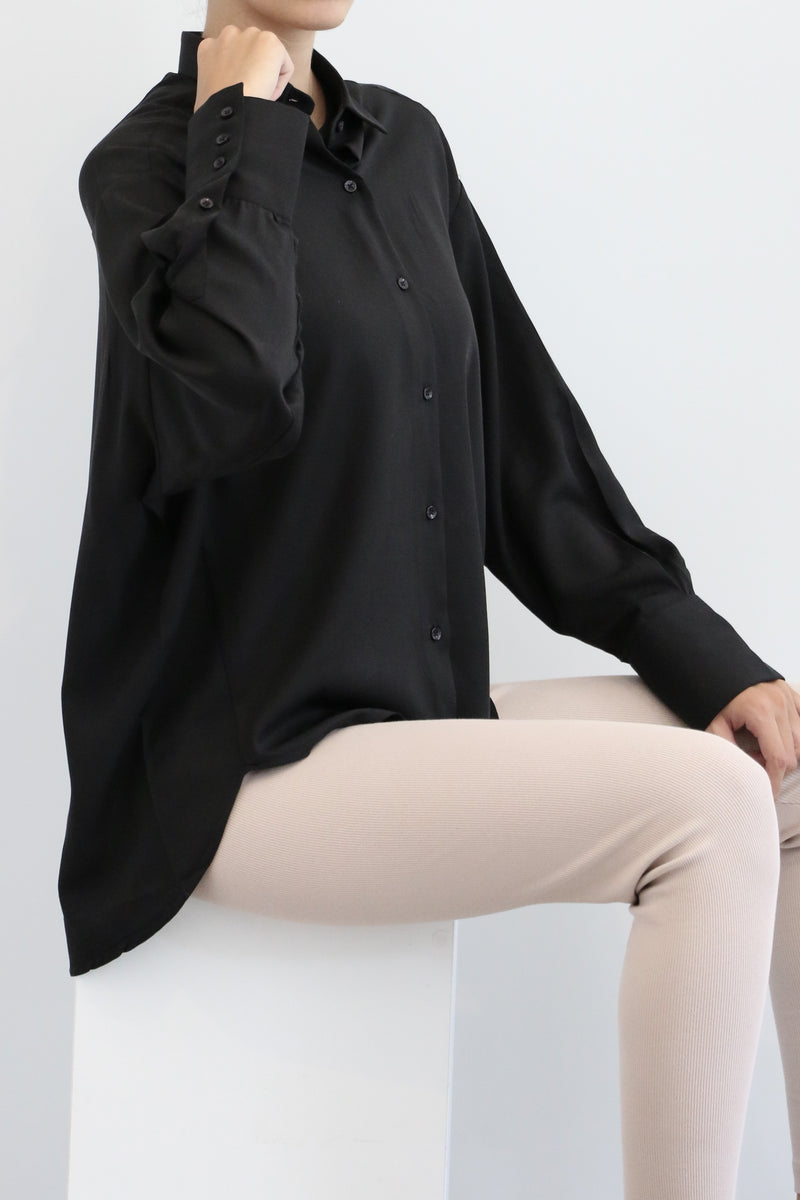 Oversized Shirt - Black