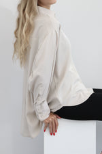 Oversized Shirt - Porcelain