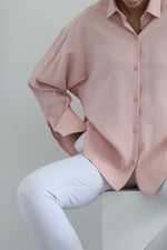 Oversized Shirt - Rose Water