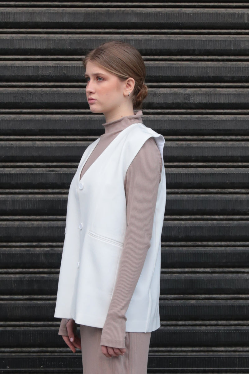 Théa Vest - Cream