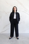 Relaxed Lyocell Coord Set - Black