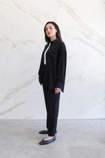 Relaxed Lyocell Coord Set - Black