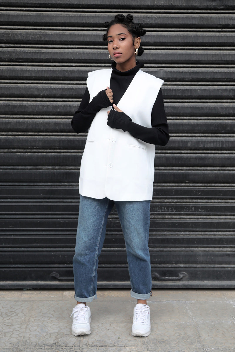 Théa Vest - Cream