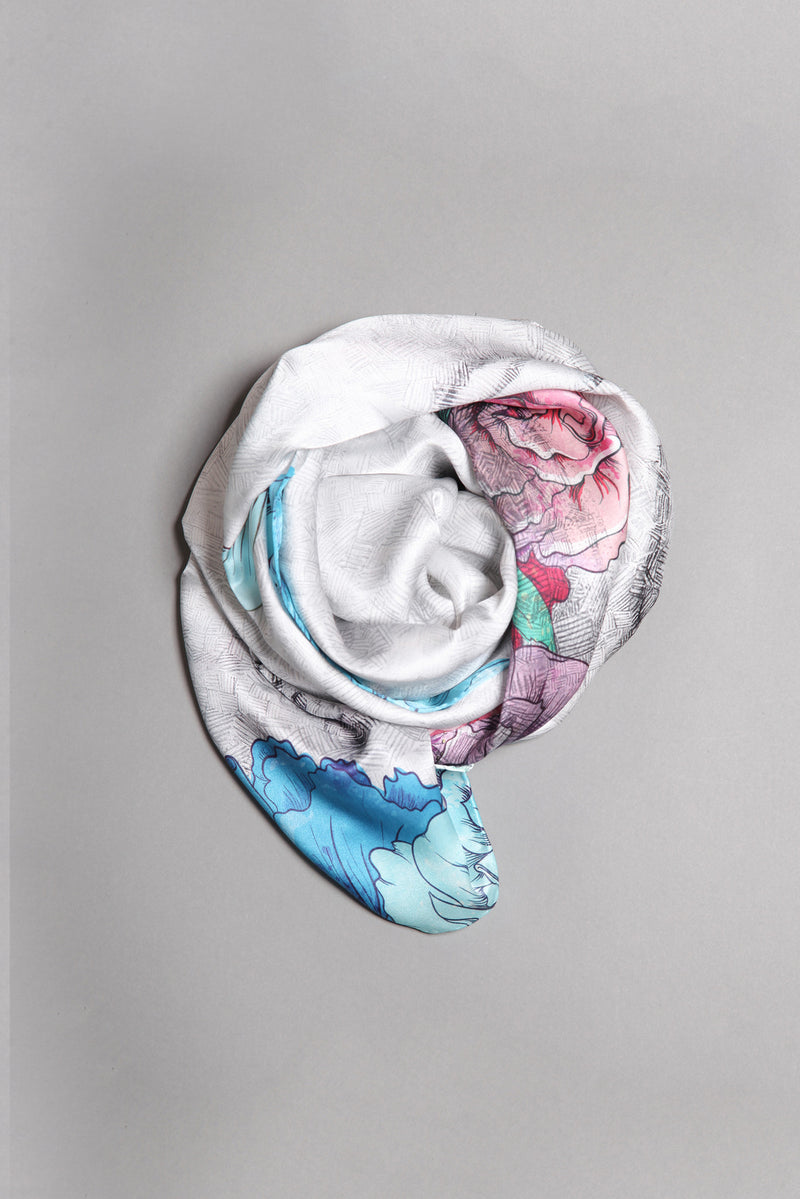 Aristotle Silk Scarf