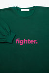 Emerald & Fuchsia Fighter Sweatshirt