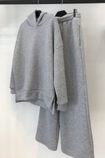 Palazzo Sweat Coord - Grey Marl