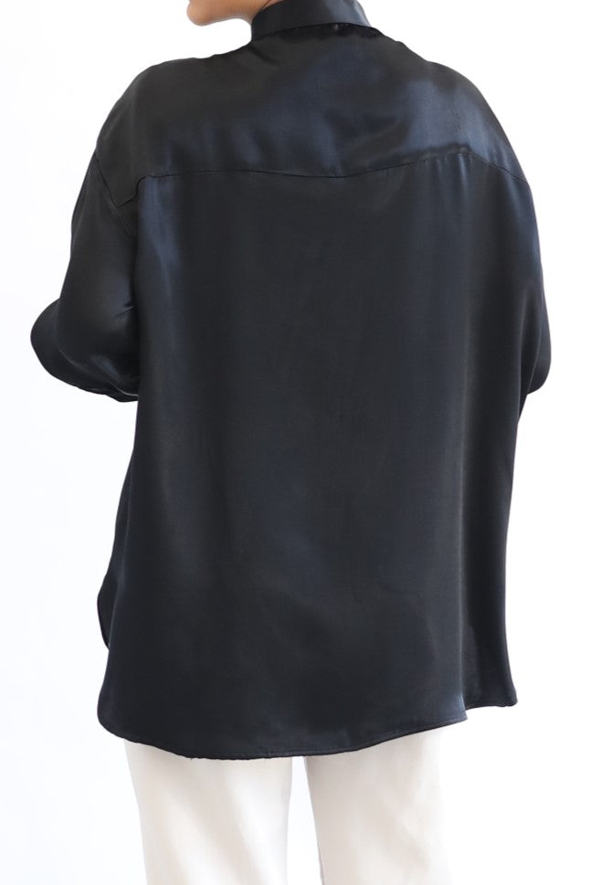 Flowy Shirt - Black