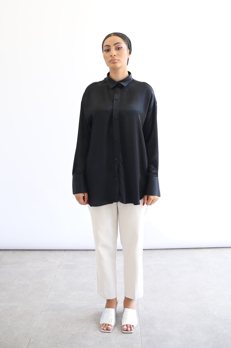 Flowy Shirt - Black