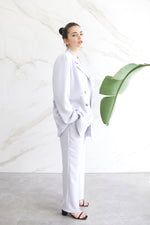 Relaxed Tailored Blazer - Grey