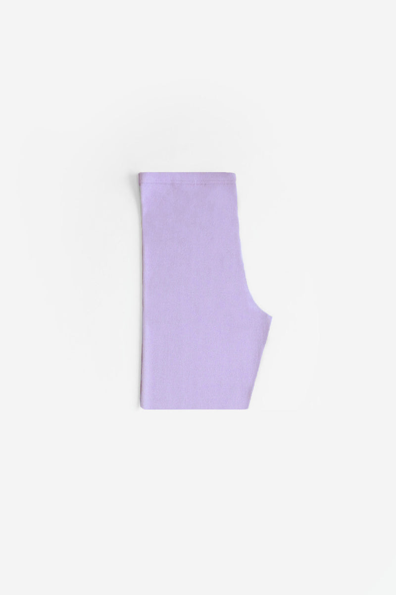 Ribbed Shorts - Lavender