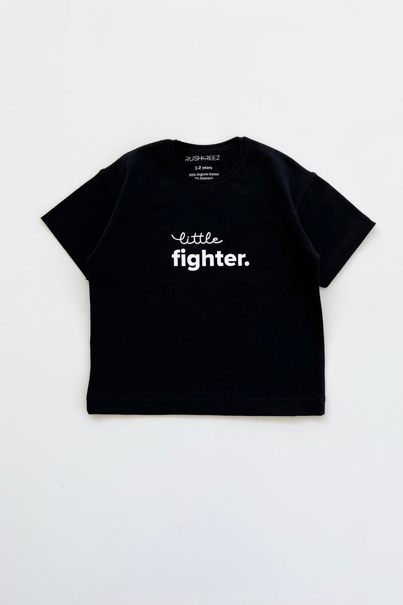 Little Fighter Tshirt - Black
