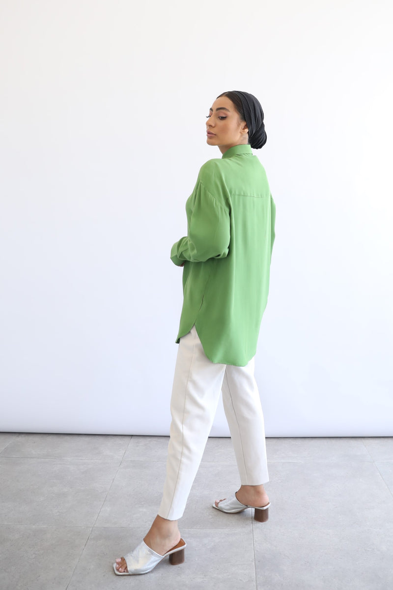 Flowy Shirt - Green