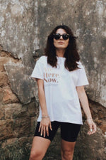 Me Here Now Tshirt - White