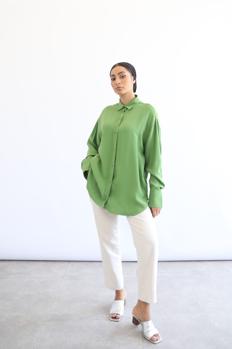 Flowy Shirt - Green