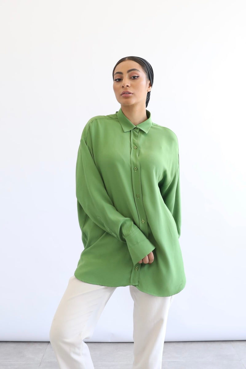 Flowy Shirt - Green