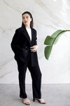 Relaxed Tailored Blazer - Black