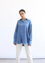 Flowy Shirt - Belize Blue