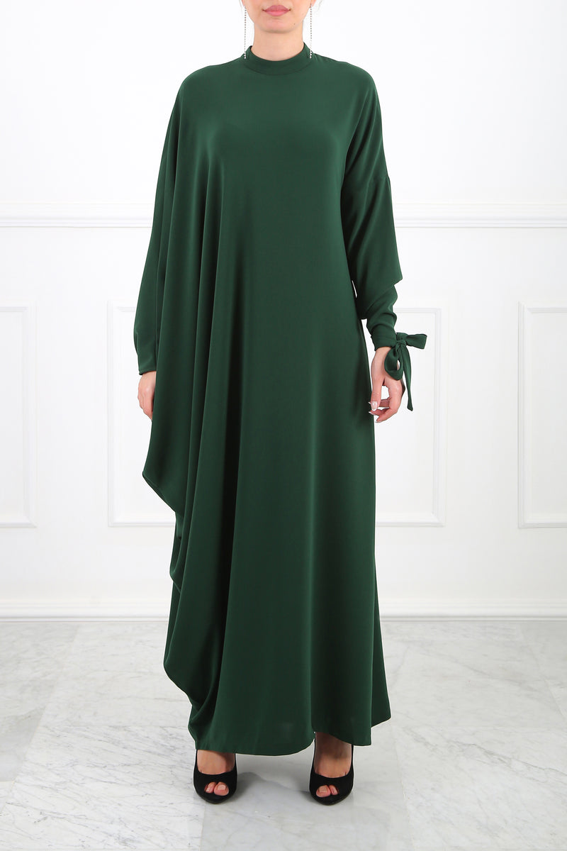 Emerald Ella Asymmetric Dress
