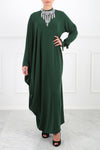 Emerald Ella Asymmetric Dress